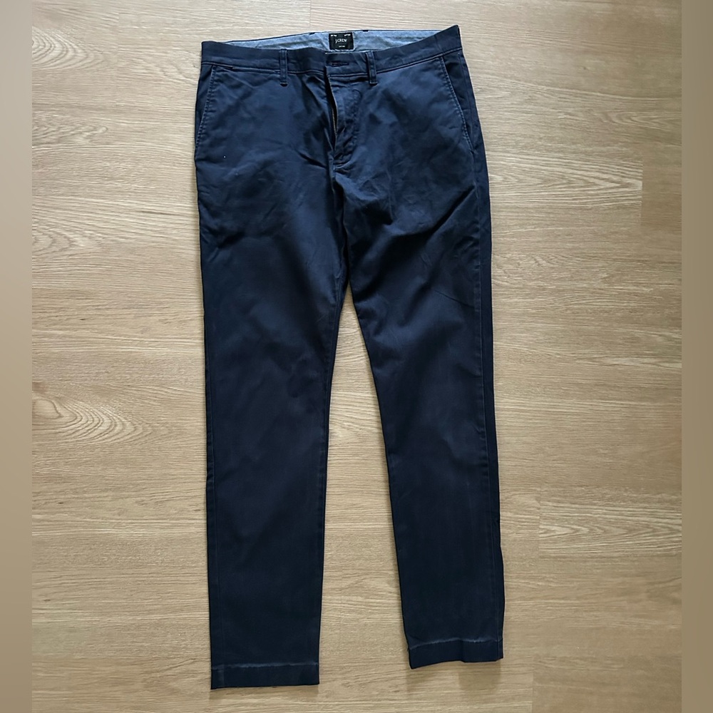 J.Crew 484 Slim-Fit Stretch Chino Pant Navy